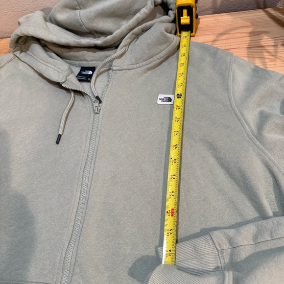 The North Face Olive Hoodie XXL - Picture 7 of 8